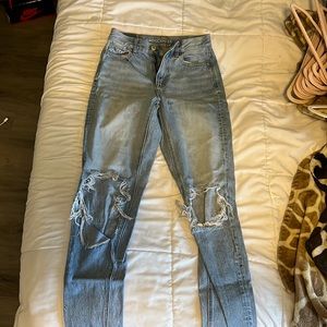 American eagle mom jeans